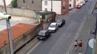 Irish Youngsters Robbed A Car In The Street [upl. by Nairadal453]