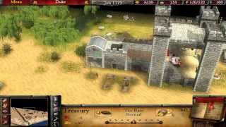 Stronghold 2 Multiplayer  Sir Srbin vs SergiuHellDragoon  Deathmatch 1080pHD [upl. by Kutchins]