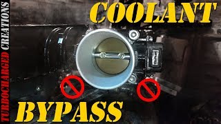 Quick Tip VG30 Throttle Body Coolant Bypass [upl. by Wedurn835]