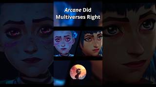 Arcane Did Multiverses RIGHT arcane arcaneseason2 arcane2 leagueoflegends shorts [upl. by Caprice]