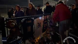 Vigil Held in Clawson Michigan for Victim of MSU Shooting [upl. by Llennaj92]