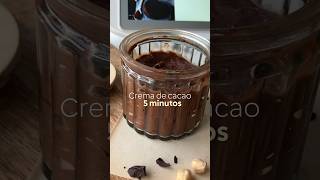 Crema de chocolate casera en thermomix en 5 minutos recetasthermomix cookidoo [upl. by Nothgiel]