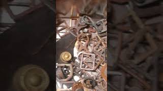 Ww1 german pickelhaube details metaldetecting deus germanmilitary digging [upl. by Nnaitsirk]