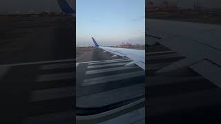 Ua b752 Flight 2494 takeoff from ewr to iad [upl. by Dorene315]