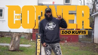 100 Kufis performs quotFamily Awayquot on THE CORNER📍🎙️ [upl. by Merri]