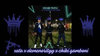 VERANO TRIPLE X  Xeta x demenorityy x ChikiGamboni  PROD BY GOLDEN BLOCK RECORDS [upl. by Pearl432]