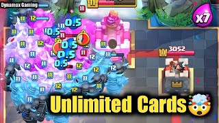 UNLIMITED CARDS Clash Royal [upl. by Schouten]