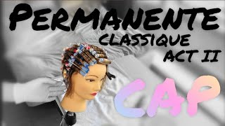 CAPBP coiffure  Permanente Classique 👨🏼‍🏫 Act II [upl. by Astrix681]