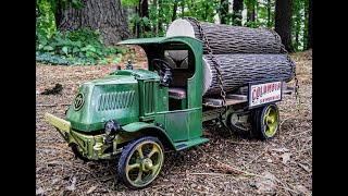 1926 Mack AC Bulldog Log Hauler 124 Scale Model Kit How To Wood Grain Rust Fade Weather Logging [upl. by Aleetha460]