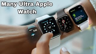 Apple watch ultra  black selver rewiev the sytle upgrate [upl. by Fahy]