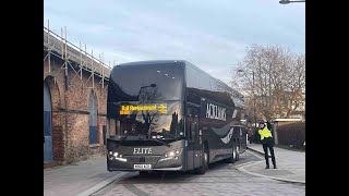 Acklams of Beverley W900ACK on a Rail Replacement to Beverley [upl. by Rosenberg]