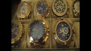 A invicta watches COLLECTION part 1 a nice timepiece reserve subaqua noma Sea Hunter GOLD T [upl. by Alraep]