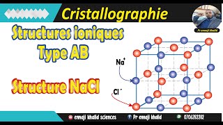 Structure NaCl structures ioniques [upl. by Vannie]