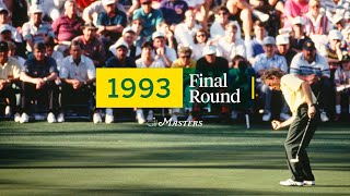 1993 Masters Tournament Final Round Broadcast [upl. by Chandal]