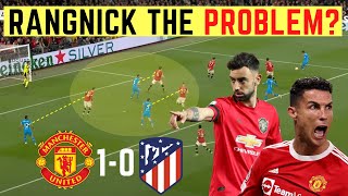 RANGNICK TO BLAME What Went Wrong Man Utd 01 Atletico Madrid Tactical Analysis 2022 [upl. by Creamer188]