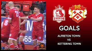 GOALS Alfreton Town 20 Kettering Town 28012023 [upl. by Oneil]