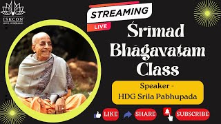 Srila Prabhupada Class  SB 1317  13111972  26092024  ISKCON Abids Hyderabad [upl. by Kimbell]