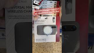 Nouveau chargeur à induction pour smartphone chez Action chargeur induction magasinaction action [upl. by Mayeda]