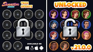 How to Unlock All Characters in Summertime Saga 2100 Latest Version [upl. by Otreblon722]