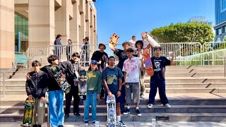 Seshing the Gnarliest Spots of Downtown LA [upl. by Sirad]