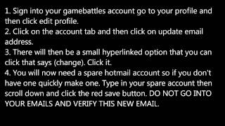 HOW TO CHANGE YOUR GAMEBATTLES ACCOUNT USERNAME [upl. by Meihar741]