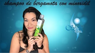 shampoo de bergamota con minoxidil Sheló Nabel ¿Funciona ¿Tira el cabello [upl. by Aretta316]