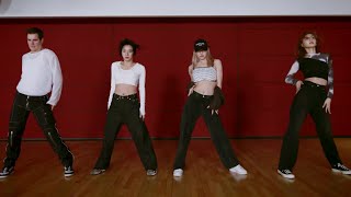 TWICE MOMO CHAEYOUNG TZUYU X Kiel Tutin  “bloodline Ariana Grande” Dance Practice Mirrored 4K [upl. by Raila]