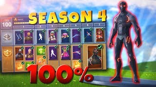 ALLE SEASON 4 ITEMS GEKAUFT 😍  Fortnite Battle Royale  LEVEL100 [upl. by Nosnaj811]