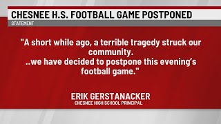 Chesnee High School Football Game postponed due to terrible tragedy [upl. by Giddings]