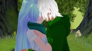 MMD SAY SOMETHING IM GIVING UP ON YOU  Travis and Katelyn aphmau [upl. by Vey116]