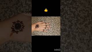 Easy tikki Mehndi Designleaf 🌿 style mehndi design [upl. by Eadrahc]