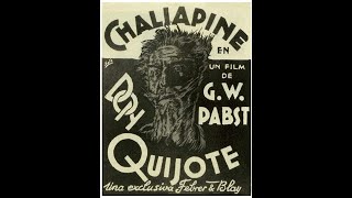 Don Quixote 1933 by G W Pabst full silent movie [upl. by Nyar]