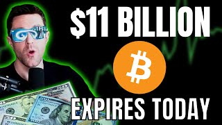 Bitcoin and Crypto MASSIVE 11 BILLION Dollar Expiration TODAY [upl. by Evania266]