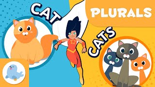 PLURAL NOUNS 🦸‍♀️ Grammar and Spelling for Kids 📝 Superlexia ⭐ Episode 4 [upl. by Sterrett]