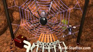 Steampunk Spider Band performs Electrorachnid Soda Pop  Animusic style Animated Music Video [upl. by Howlond]