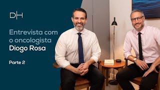 Câncer de próstata Entrevista com Diogo Rosa Oncologista Clínico  Parte 2 [upl. by Ahsimrac]