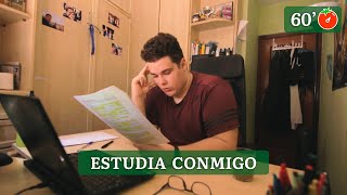 ESTUDIA CONMIGO 1 HORA método POMODORO para SELECTIVIDAD sin música tiempo real con ASMR [upl. by Ostler]