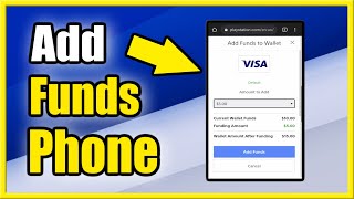 How to Add Funds to PSN Wallet using Phone PS5 amp PS4 Account Tutorial [upl. by Yoshiko]