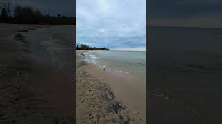 Ontario Lake  Lake View Oshawa  ONCanada🇨🇦 viralshorts viralvideo following lakeview [upl. by Ormond]