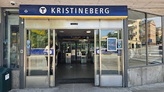 Kristineberg tunnelbana 🚇 [upl. by Eliak]