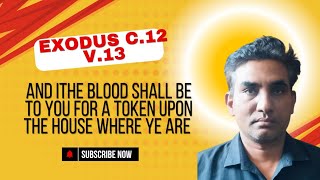 and the blood shall be to you for a token upon the house where ye are bible exodus chapter12 13 [upl. by Baese818]