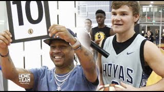 Mac McClung Vs Kevin Porter Jr CRAZY Dunk Contest BATTLE Impresses ALLEN IVERSON [upl. by Westland]