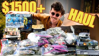 Monster Halo Mega Construx HAUL 1500 Collection [upl. by Colly]