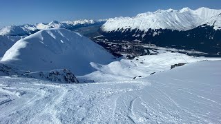 Clayton SteerAlyeska Headwall Skiing [upl. by Llebiram]