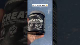 Myogenetix Creatine monohydrate review 2023  kya creatine lene chaiye  🤔 shorts viral gym [upl. by Adiehsar]