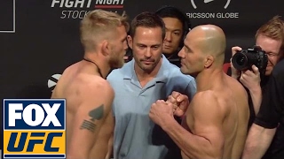 Alexander Gustafsson vs Glover Teixeira  WeighIn  UFC ON FOX [upl. by Selma879]