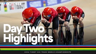 Day 2 Highlights  2024 Tissot UCI Track World Championships [upl. by Assetnoc12]