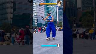 Chun Li in real life halloween2024 streetfighter chunli patinaje rollerskating chunlicosplay [upl. by Ellehcsor212]