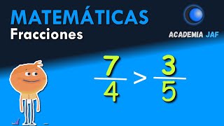 COMPARAR FRACCIONES con distinto numerador y distinto denominador [upl. by Nnaeirrac]