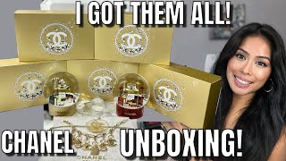 CHANEL HOLIDAY 2023 GIFT SETS UNBOXING ALL LINKS HERE  AVAILABLE ONLINE NOW NEW CHANEL GIFTS [upl. by Assirrec297]